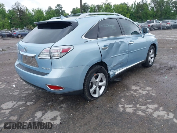 2010 Lexus RX 350 with VIN 2T2BK1BAXAC047473, listed as a IAAI auction lot 42187778 with 150,347 mi miles and . Bid and sale history available at DreamBid. Image 4.