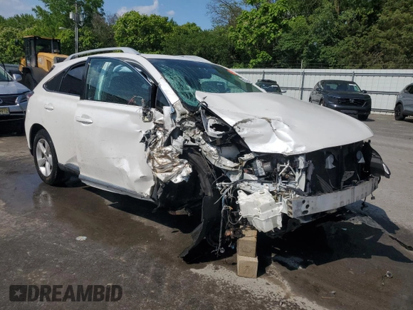2012 Lexus RX 350 with VIN 2T2BK1BAXCC150931, listed as a Copart auction lot 58737585 with 90,461 mi miles and Salvage title. Bid and sale history available at DreamBid. Image 4.