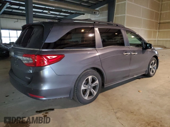 2020 Honda Odyssey Touring with VIN 5FNRL6H89LB015159, listed as a Copart auction lot 85996814 with 65,234 mi miles and Salvage Title. Bid and sale history available at DreamBid. Image 3.