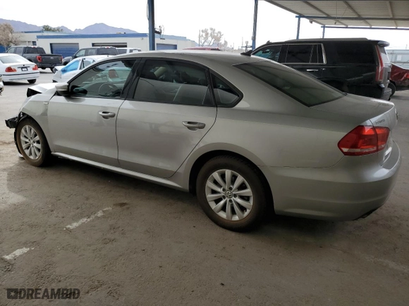 2014 Volkswagen Passat Wolfsburg Ed with VIN 1VWAS7A34EC092345, listed as a Copart auction lot 49098025 with 128,390 mi miles and Salvage Title. Bid and sale history available at carsss.com. Image 2.
