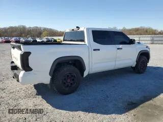 2024 Toyota Tundra TRD Pro Hybrid с VIN 5TFPC5DB5RX050766, выставлен на аукционе Copart как лот 48913315 с пробегом 26 054 миль миль и Списание • Salvage title. История ставок и продаж доступна на DreamBid. Изображение 3.