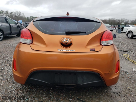 2015 Hyundai Veloster RE:FLEX with VIN KMHTC6AD5FU222524, listed as a Copart auction lot 44728055 with 119,197 mi miles and Salvage Title. Bid and sale history available at carsss.com. Image 6.