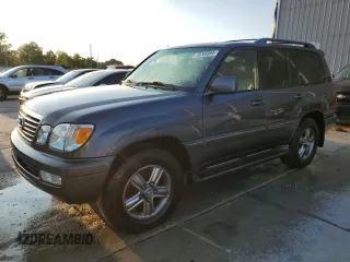 2007 Lexus LX 470 z VIN JTJHT00W274020703, wystawiony jako Copart lot #70768994 z przebiegiem 235 374 mil mil oraz Szkoda całkowita • Salvage title. Historia ofert i sprzedaży dostępna na DreamBid. Obrazek 1.