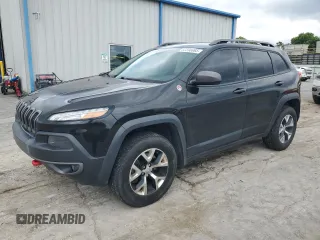 2015 Jeep Cherokee Trailhawk с VIN 1C4PJMBS8FW634275, выставлен на аукционе Copart как лот 60896065 с пробегом 170 122 миль миль и Списание • Salvage title. История ставок и продаж доступна на DreamBid. Изображение 1.