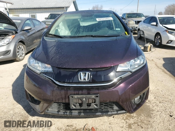 2015 Honda Fit EX-L with VIN 3HGGK5H88FM715308, listed as a Copart auction lot 48333465 with 104,438 mi miles and Salvage Title. Bid and sale history available at carsss.com. Image 5.