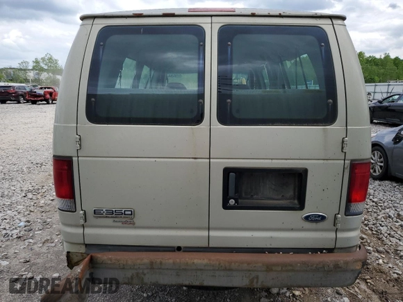 2006 Ford Econoline Passenger XL with VIN 1FBSS31L86HA62130, listed as a Copart auction lot 51395264 with Not Provided miles and Clean Title. Bid and sale history available at DreamBid. Image 6.