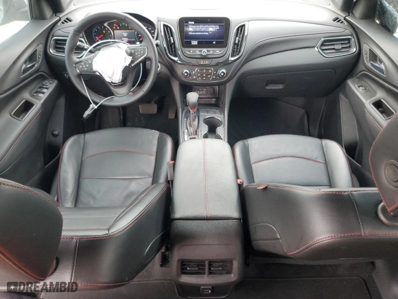 2024 Chevrolet Equinox RS with VIN 3GNAXMEG5RS115803, listed as a Copart auction lot 51584055 with 43,059 mi miles and Salvage Title. Bid and sale history available at carsss.com. Image 8.