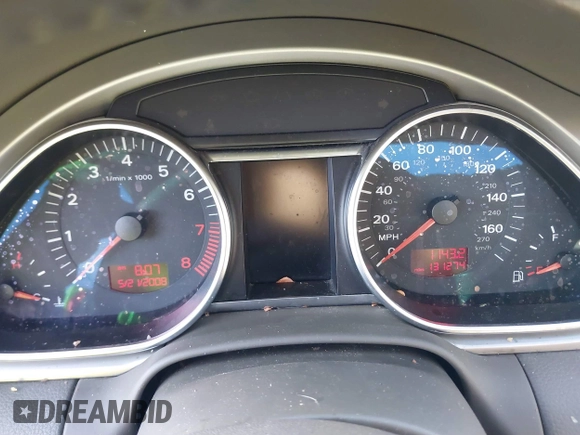 2007 Audi Q7 Premium with VIN WA1BY94L77D054967, listed as a IAAI auction lot 41618608 with 131,274 mi miles and . Bid and sale history available at DreamBid. Image 7.