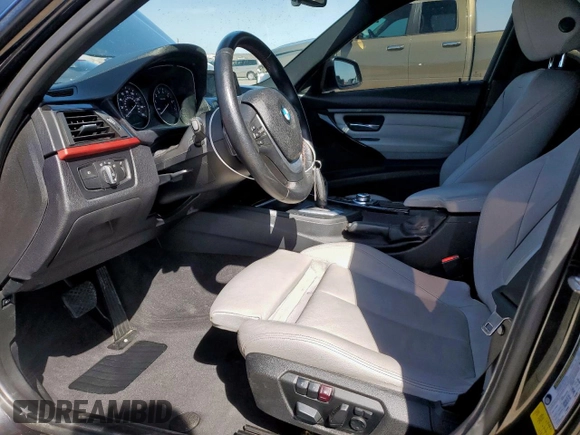 2013 BMW 3 Series 335i with VIN WBA3A9G57DNP36052, listed as a Copart auction lot 50204825 with 158,102 mi miles and Salvage title. Bid and sale history available at DreamBid. Image 7.