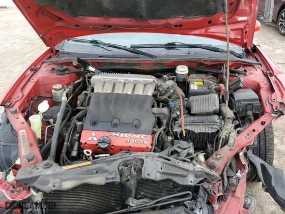 2006 Mitsubishi Eclipse GT with VIN 4A3AK34T96E013729, listed as a Copart auction lot 50829285 with 206,392 mi miles and Salvage Title. Bid and sale history available at carsss.com. Image 11.