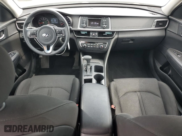 2017 Kia Optima LX with VIN 5XXGT4L3XHG125942, listed as a Copart auction lot 61654015 with 108,582 mi miles and Salvage title. Bid and sale history available at DreamBid. Image 8.