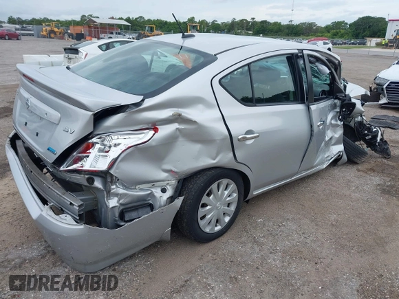 2016 Nissan Versa SV with VIN 3N1CN7AP8GL858996, listed as a IAAI auction lot 42435343 with 124,549 mi miles and . Bid and sale history available at DreamBid. Image 4.