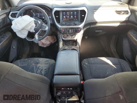 2021 GMC Acadia SLE with VIN 1GKKNRL4XMZ156193, listed as a Copart auction lot 49795605 with 74,736 mi miles and Salvage Title. Bid and sale history available at carsss.com. Image 8.