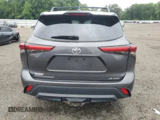 2020 Toyota Highlander LE with VIN 5TDBZRBH3LS009329, listed as a Copart auction lot 65454825 with 106,443 mi miles and Salvage title. Bid and sale history available at DreamBid. Image 6.