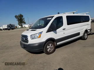 2018 Ford Transit Passenger XL with VIN 1FBZX2YG9JKA72955, listed as a Copart auction lot 59350194 with 151,401 mi miles and Salvage Title. Bid and sale history available at DreamBid. Image 1.