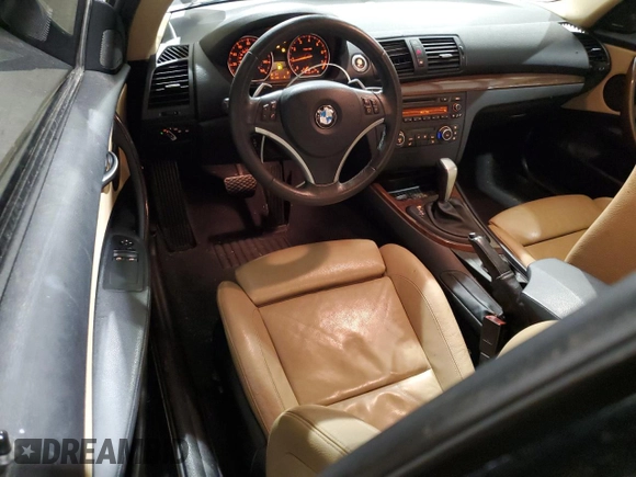 2012 BMW 1 Series 128i with VIN WBAUP9C58CVL91704, listed as a Copart auction lot 51833175 with 88,129 mi miles and Clean title. Bid and sale history available at DreamBid. Image 8.