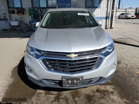 2021 Chevrolet Equinox LT with VIN 3GNAXJEV7MS162580, listed as a Copart auction lot 48996245 with 124,249 mi miles and Salvage Title. Bid and sale history available at carsss.com. Image 5.