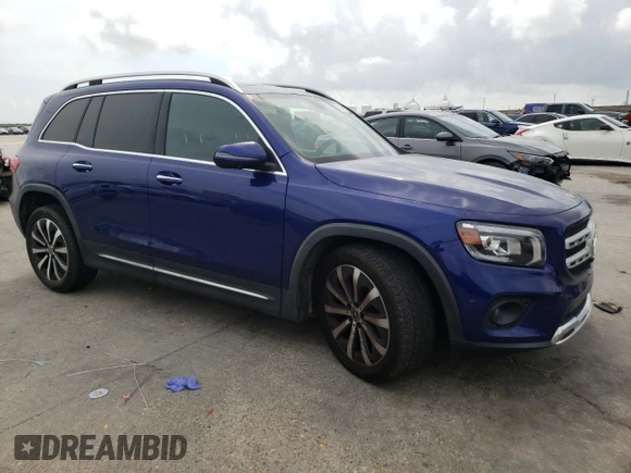 2021 Mercedes-Benz GLB 250 z VIN W1N4M4GB4MW155022, wystawiony jako Copart lot #53795505 z przebiegiem 41 191 mil mil oraz Szkoda całkowita • Salvage title. Historia ofert i sprzedaży dostępna na DreamBid. Obrazek 4.
