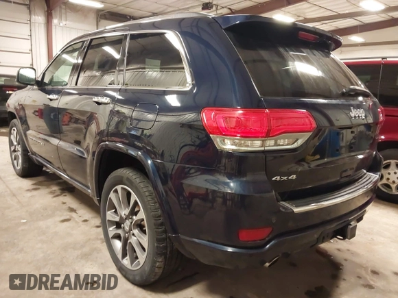 2017 Jeep Grand Cherokee Overland with VIN 1C4RJFCG3HC693897, listed as a IAAI auction lot 41636323 with 105,575 mi miles. Bid and sale history available at carsss.com. Image 3.