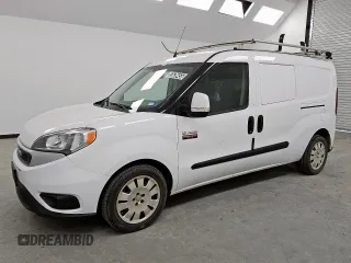 2019 Ram ProMaster City Cargo Tradesman SLT with VIN ZFBHRFBB1K6N02108, listed as a Copart auction lot 57639455 with 81,572 mi miles and Clean title. Bid and sale history available at DreamBid. Image 1.