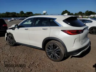2022 Infiniti QX50 Luxe with VIN 3PCAJ5BB3NF107145, listed as a Copart auction lot 70091034 with 35,513 mi miles and Salvage title. Bid and sale history available at DreamBid. Image 2.