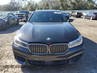 2016 BMW 7 Series 750i with VIN WBA7F0C5XGGL99549, listed as a Copart auction lot 41880015 with 54,181 mi miles and Salvage Title. Bid and sale history available at carsss.com. Image 5.
