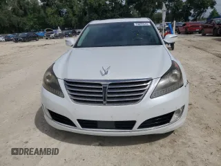 2014 Hyundai Equus Ultimate z VIN KMHGH4JH1EU082951, wystawiony jako Copart lot #70899644 z przebiegiem 166 501 mil mil oraz Szkody całkowita. Historia ofert i sprzedaży dostępna na DreamBid. Obrazek 5.