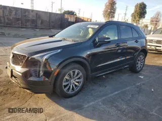 2022 Cadillac XT4 FWD Sport with VIN 1GYFZER41NF112341, listed as a Copart auction lot 86370404 with 31,767 mi miles and Salvage Title. Bid and sale history available at carsss.com. Image 1.