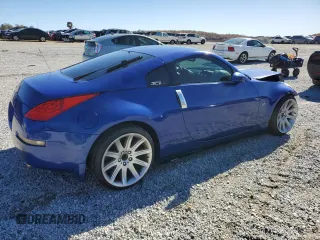 2006 Nissan 350Z Touring with VIN JN1AZ34D56M307872, listed as a Copart auction lot 81666624 with 187,616 mi miles and Salvage Title. Bid and sale history available at carsss.com. Image 3.