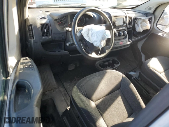 2018 Ram ProMaster Cargo with VIN 3C6TRVAG6JE146737, listed as a Copart auction lot 85347724 with 200,594 mi miles and Salvage Title. Bid and sale history available at DreamBid. Image 8.