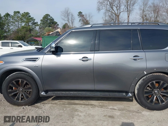2018 Nissan Armada Platinum with VIN JN8AY2NF7J9331679, listed as a IAAI auction lot 41270116 with 115,433 mi miles. Bid and sale history available at carsss.com. Image 15.