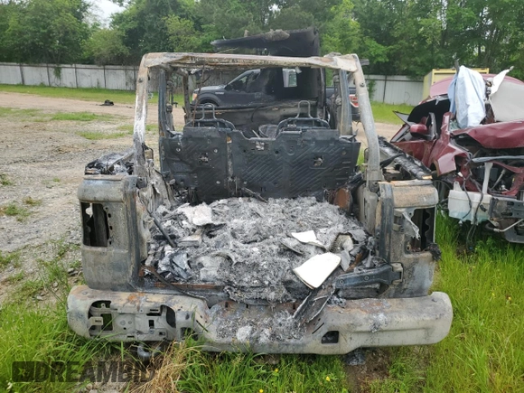 2021 Jeep Wrangler Unlimited Rubicon with VIN 1C4JJXFM3MW607999, listed as a Copart auction lot 49765454 with 0 mi miles and Salvage Title. Bid and sale history available at carsss.com. Image 6.