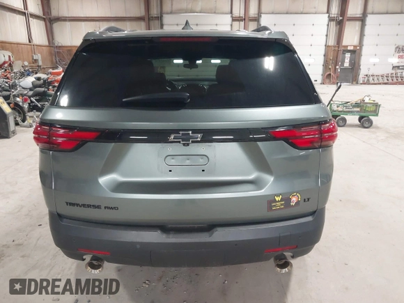 2022 Chevrolet Traverse LT Leather with VIN 1GNEVHKW8NJ188136, listed as a IAAI auction lot 42001620 with 29,657 mi miles. Bid and sale history available at carsss.com. Image 16.