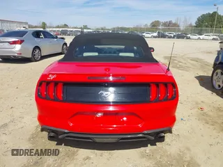 2018 Ford Mustang EcoBoost Premium with VIN 1FATP8UH7J5155307, listed as a IAAI auction lot 41807945 with 57,933 mi miles and . Bid and sale history available at carsss.com. Image 16.