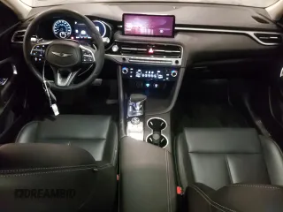 2024 Genesis G70 2.5T with VIN KMTG34SC0RU142196, listed as a Copart auction lot 88693715 with 24,795 mi miles and Clean Title. Bid and sale history available at carsss.com. Image 8.