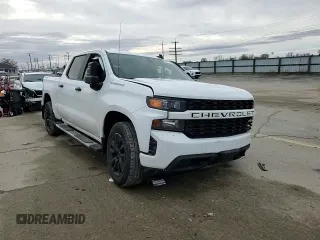 2019 Chevrolet Silverado 1500 Custom with VIN 3GCUYBEFXKG701159, listed as a Copart auction lot 85421754 with 95,432 mi miles and Salvage Title. Bid and sale history available at DreamBid. Image 11.
