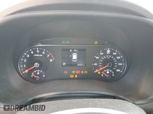 2020 Kia Soul LX with VIN KNDJ23AU5L7123709, listed as a Copart auction lot 46847435 with 84,807 mi miles and Salvage Title. Bid and sale history available at carsss.com. Image 9.