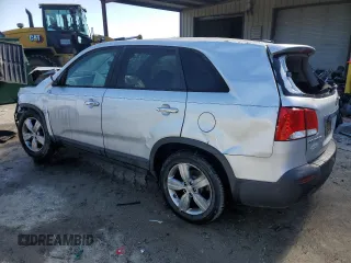 2012 Kia Sorento EX with VIN 5XYKU4A65CG249335, listed as a Copart auction lot 48161005 with 0 mi miles and Salvage Title. Bid and sale history available at carsss.com. Image 2.