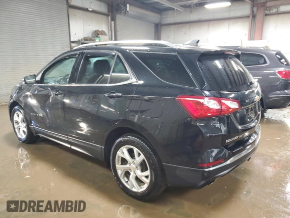 2018 Chevrolet Equinox LT with VIN 2GNAXTEX4J6267455, listed as a Copart auction lot 50016125 with 77,500 mi miles and Salvage Title. Bid and sale history available at carsss.com. Image 2.