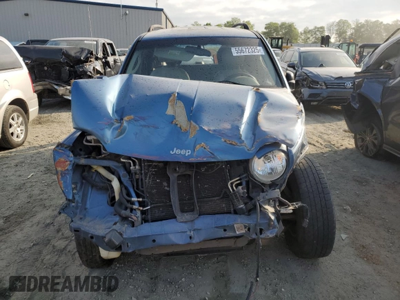 2003 Jeep Liberty Limited with VIN 1J4GK58K53W658792, listed as a Copart auction lot 55672325 with 224,489 mi miles and Salvage title. Bid and sale history available at DreamBid. Image 5.
