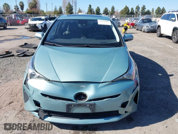 2018 Toyota Prius Two with VIN JTDKARFU9J3065238, listed as a IAAI auction lot 41676208 with 267,357 mi miles. Bid and sale history available at carsss.com. Image 12.