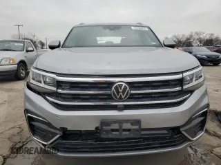 2022 Volkswagen Atlas SEL Premium R-Line with VIN 1V2FE2CA9NC213092, listed as a Copart auction lot 43430625 with 53,426 mi miles and Salvage title. Bid and sale history available at DreamBid. Image 5.