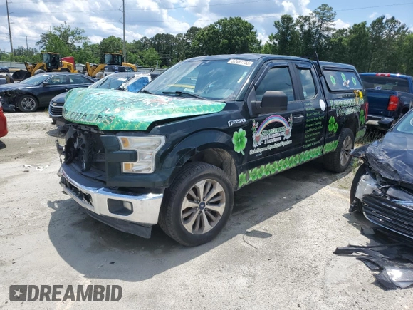 2016 Ford F-150 XL с VIN 1FTEX1CP8GFC12832, выставлен на аукционе Copart как лот 52437755 с пробегом 200 187 миль миль и На запчасти • Non repairable. История ставок и продаж доступна на DreamBid. Изображение 1.