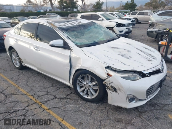 2015 Toyota Avalon Limited with VIN 4T1BK1EB0FU158712, listed as a IAAI auction lot 41436341 with 127,752 mi miles and . Bid and sale history available at DreamBid. Image 1.