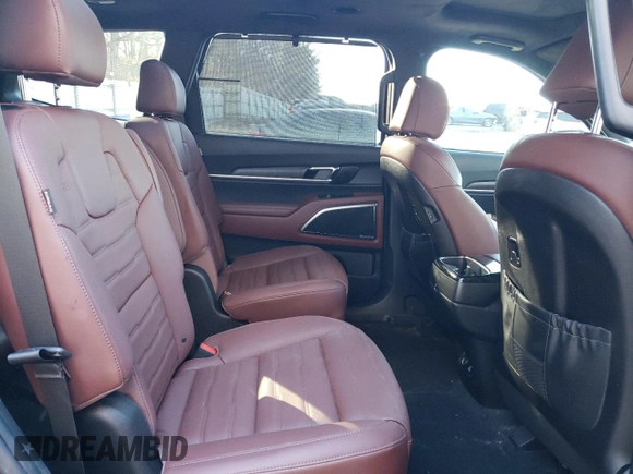 2023 Kia Telluride SX Prestige with VIN 5XYP5DGC5PG399807, listed as a Copart auction lot 43509855 with 18,812 mi miles and Salvage title. Bid and sale history available at DreamBid. Image 12.