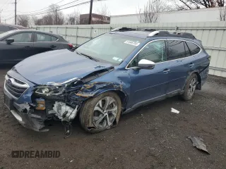 2022 Subaru Outback Touring with VIN 4S4BTAPC0N3242004, listed as a Copart auction lot 51046785 with 41,797 mi miles and Salvage Title. Bid and sale history available at DreamBid. Image 1.