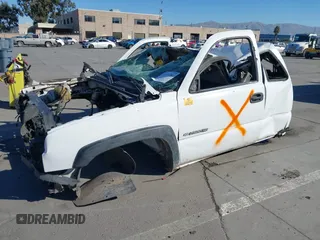2006 Chevrolet Silverado 1500 with VIN 1GBHC29U36E177797, listed as a IAAI auction lot 41334381 with Not Provided miles and . Bid and sale history available at DreamBid. Image 2.