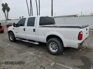 2007 Ford Super Duty F-250 XL with VIN 1FTSW20P57EA93773, listed as a Copart auction lot 74329794 with 275,807 mi miles and Salvage Title. Bid and sale history available at carsss.com. Image 2.