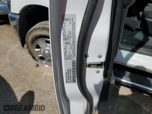 2022 Ram 3500 Tradesman with VIN 3C63R3GLXNG318593, listed as a Copart auction lot 75897454 with 0 mi miles and Salvage Title. Bid and sale history available at carsss.com. Image 12.