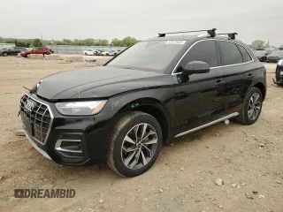 2021 Audi Q5 Premium Plus z VIN WA1BAAFY0M2015868, wystawiony jako Copart lot #53876405 z przebiegiem 78 200 mil mil oraz Szkoda całkowita • Salvage title. Historia ofert i sprzedaży dostępna na DreamBid. Obrazek 1.